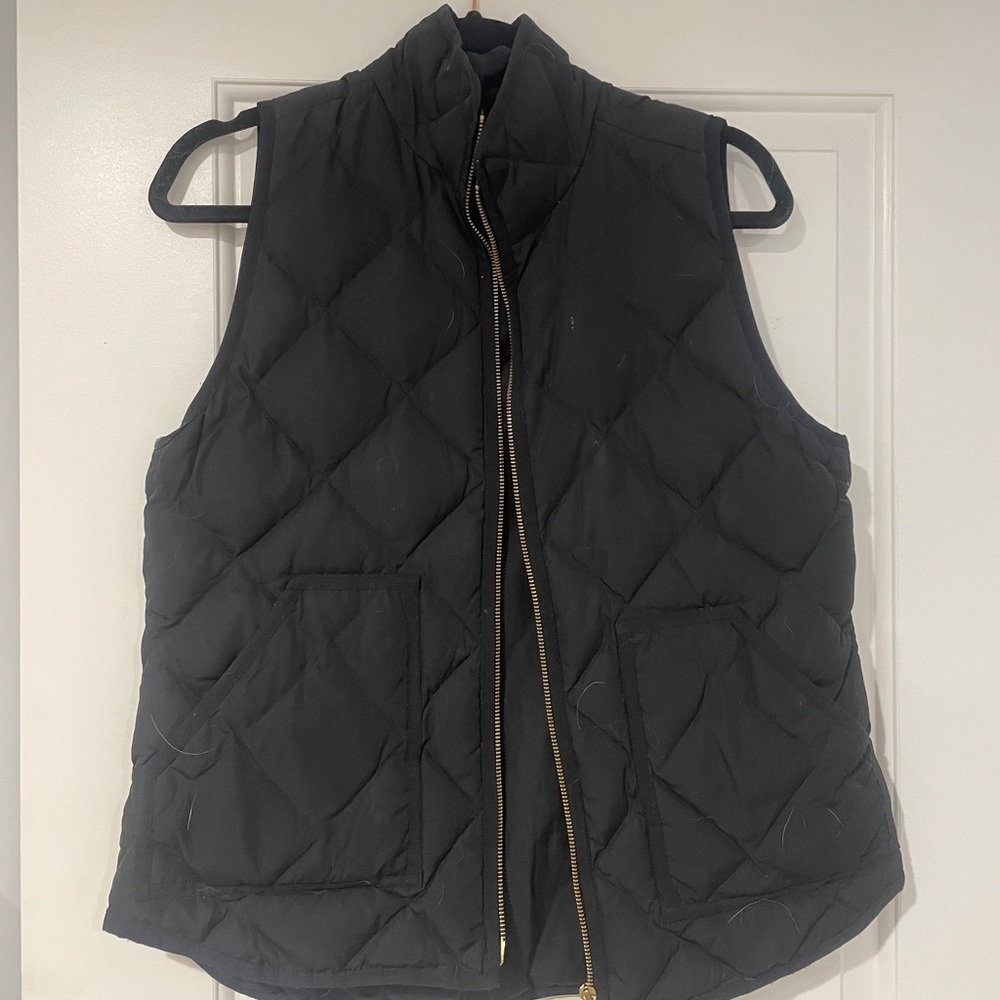 J.crew black vest